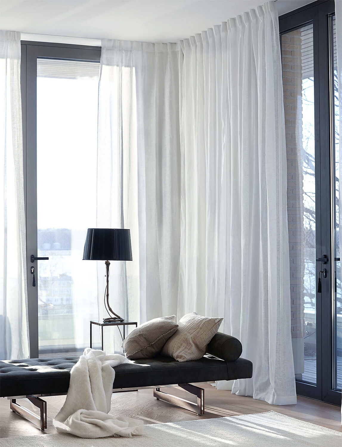 Dalsland Curtain with heading tape