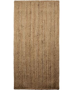jute rug, tæppe
