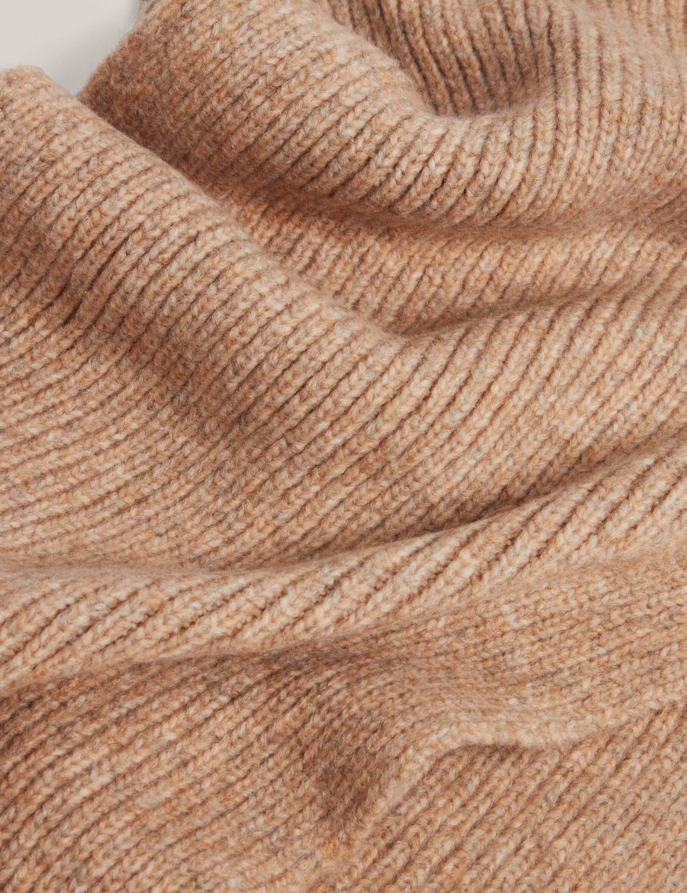 LIDIIES Knitted Ribbed Scarf