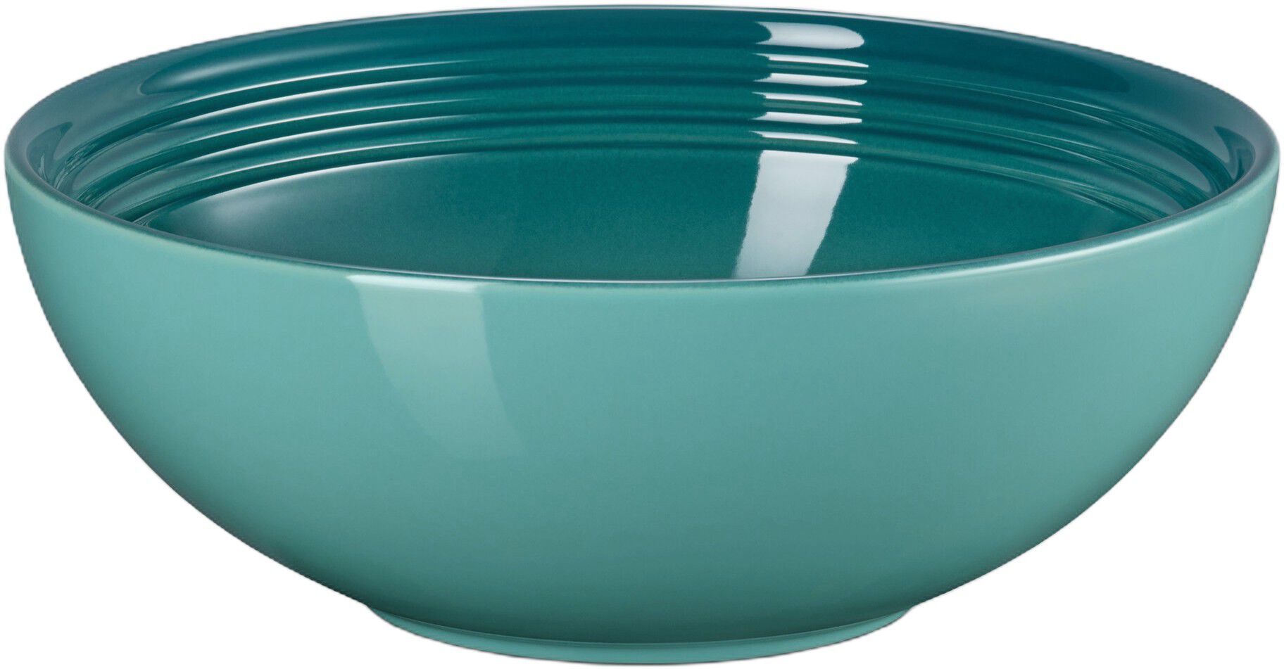 Le Creuset Signature stent&oslash;j serveringssk&aring;l 24cm Bleu Riviera