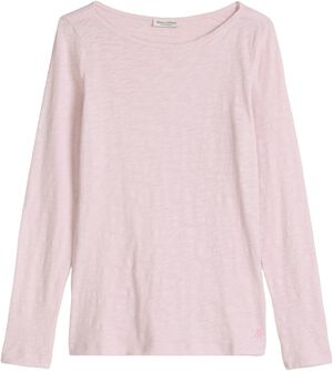 T-shirt, long sleeve, boat neck