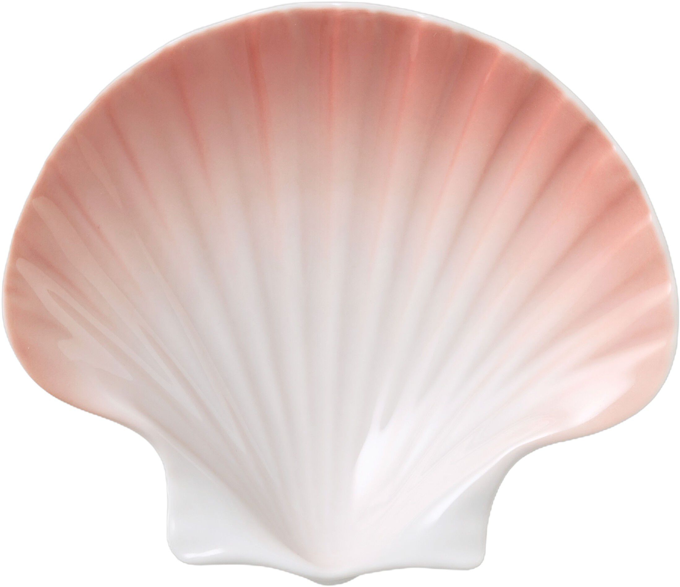 Iris Shell Dish 10cm Coral