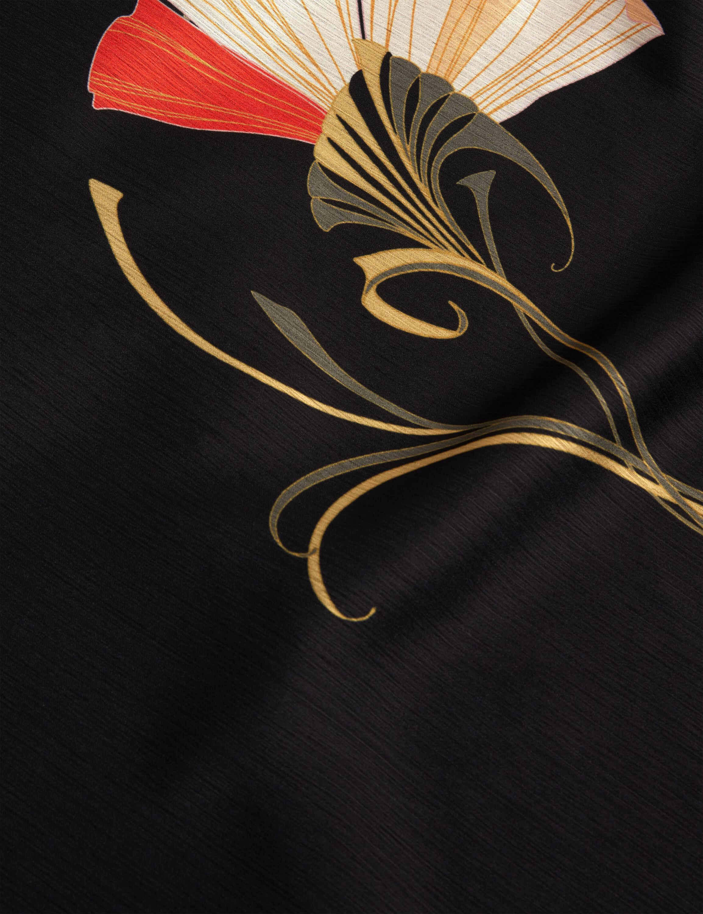 MOLMA Neck Tie Printed Mini Dress