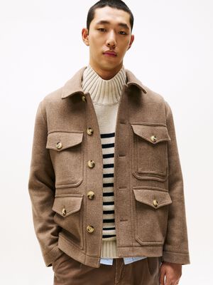 WOOL 4PKT JACKET