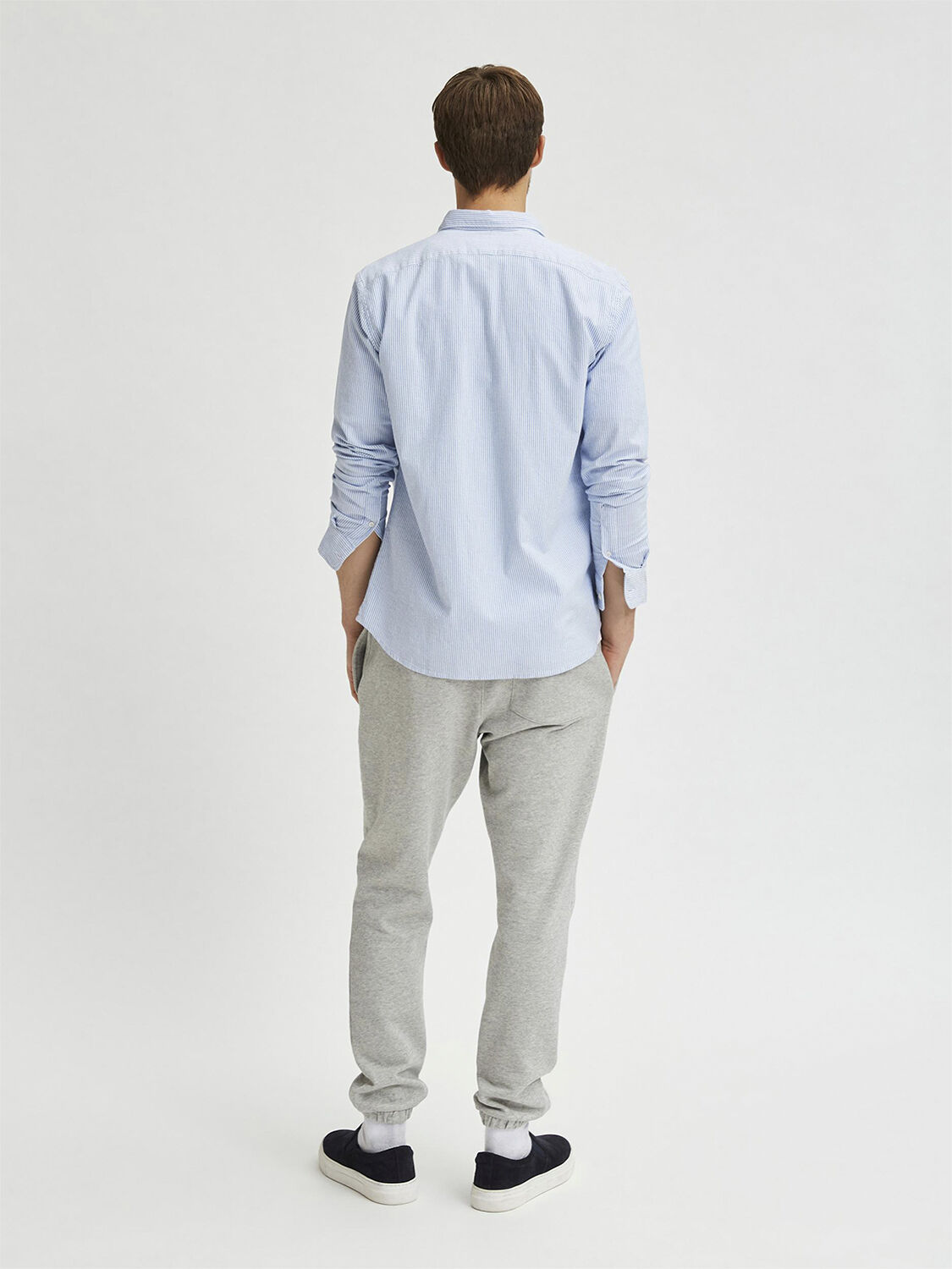 SLHREGRICK-OX FLEX SHIRT LS S NOOS
