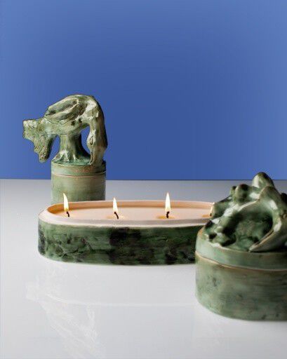 SCENTED CANDLE M IVORY ENCENSOIR