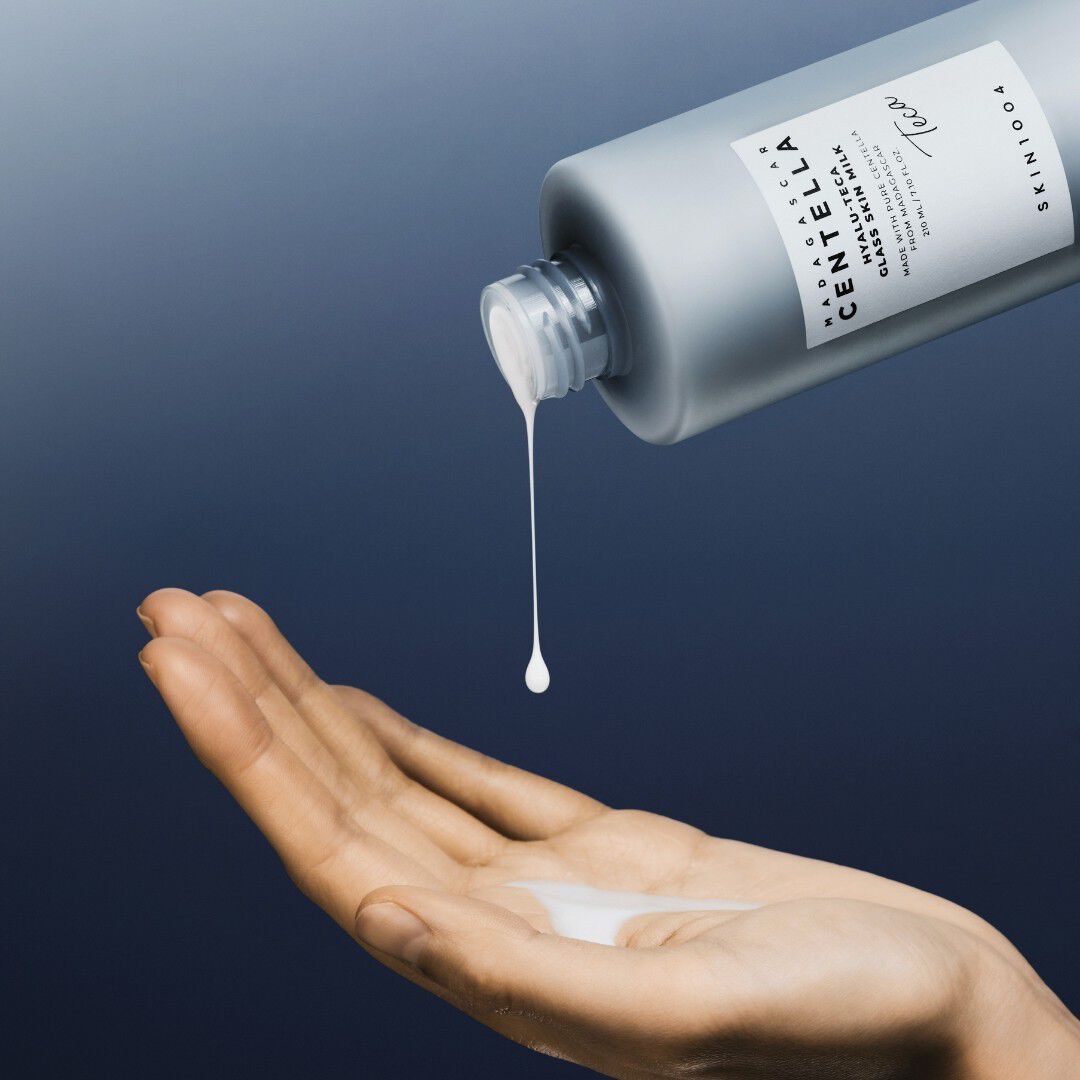 Madagascar Centella Hyalu-Teca Glass Skin Milk 210ml.