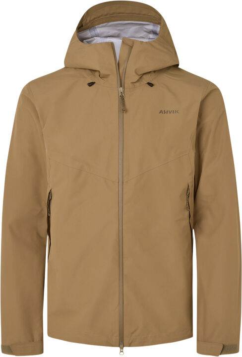 Asivik Adventure Shell Regnjakke, herre Sand