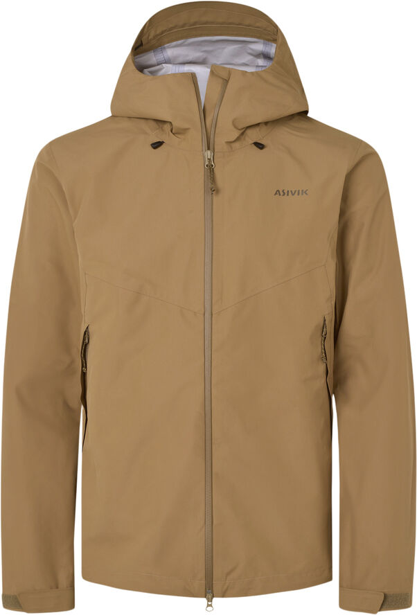 Asivik Adventure Shell Regnjakke, herre Sand