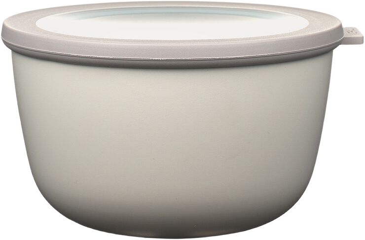 Bolle m/lokk Cirqula 2000 ml Nordic white