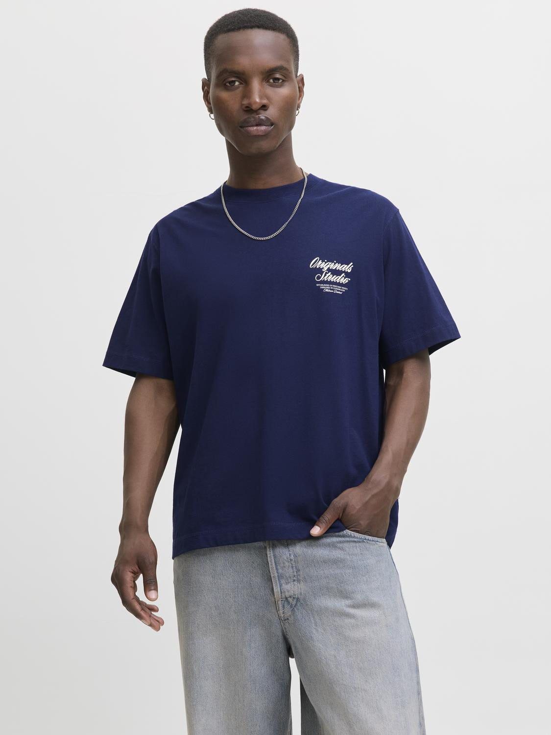 Jornorrebro Typo Tee Ss Crew Neck Noos