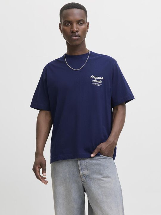 Jornorrebro Typo Tee Ss Crew Neck Noos
