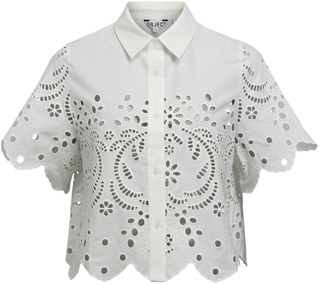 Objelena S/S Crop Top E Rep