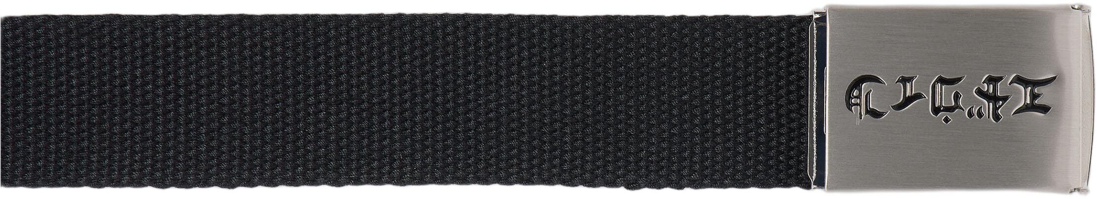 KATAKANA CLIP BELT-BLACK