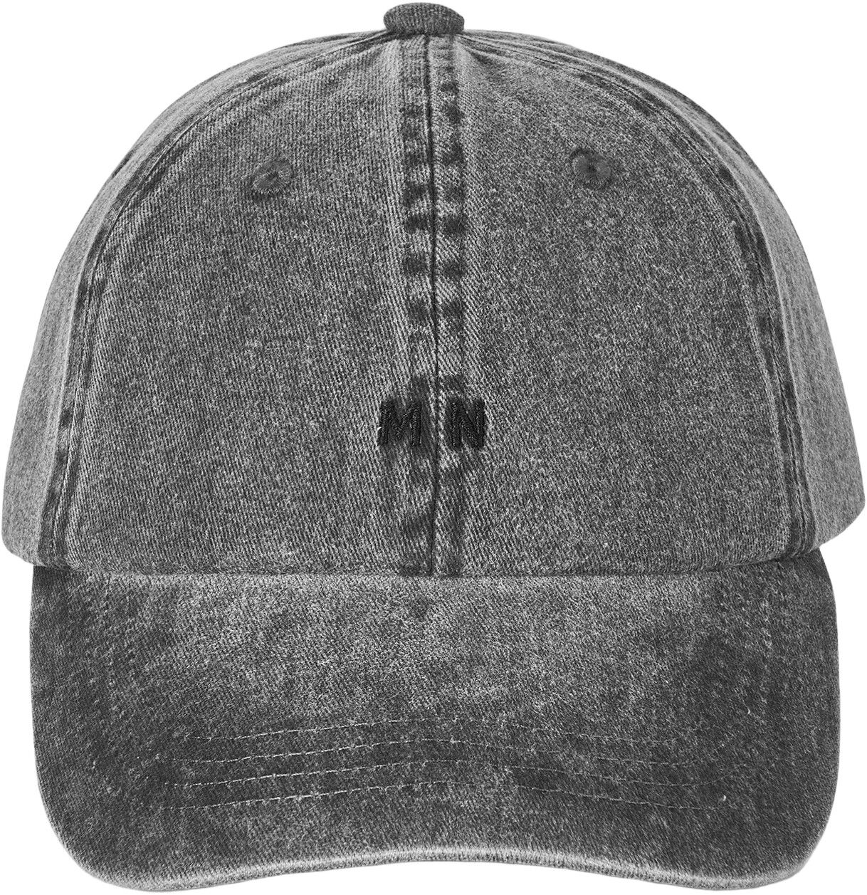 Washed Cotton Twill Coal Cap