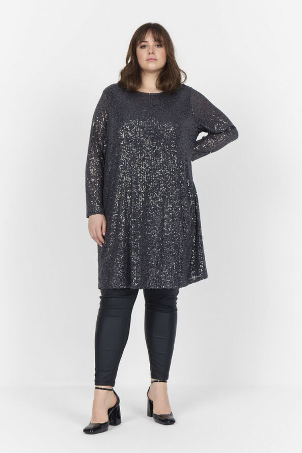 Curvy WA-KATHRINE 4 Kjole Mørk grå