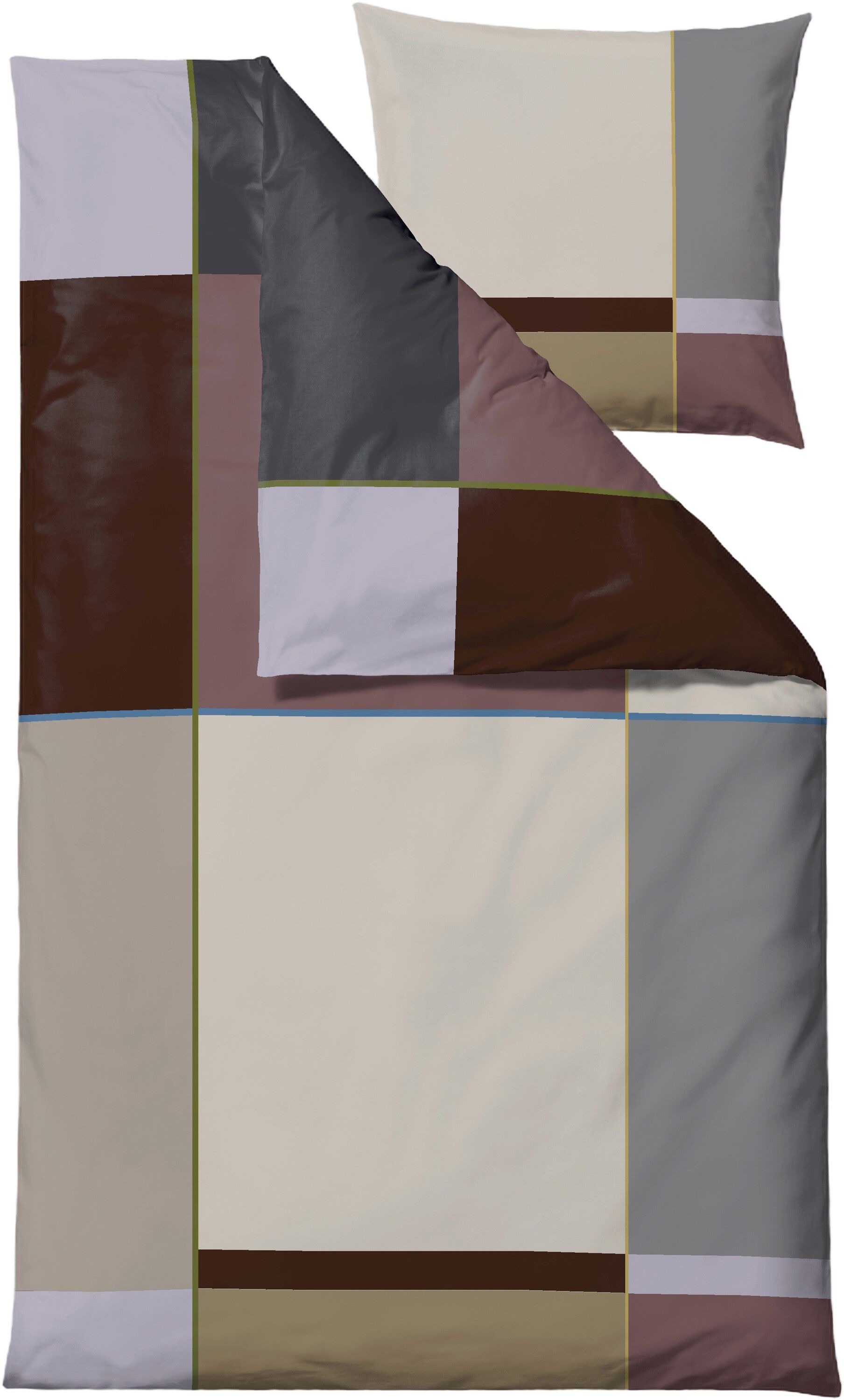 Sengesett 140x200 Colour Block Lavender