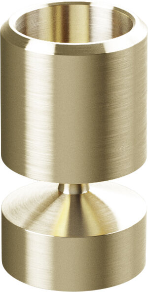 Manchet Candle Holder - brass