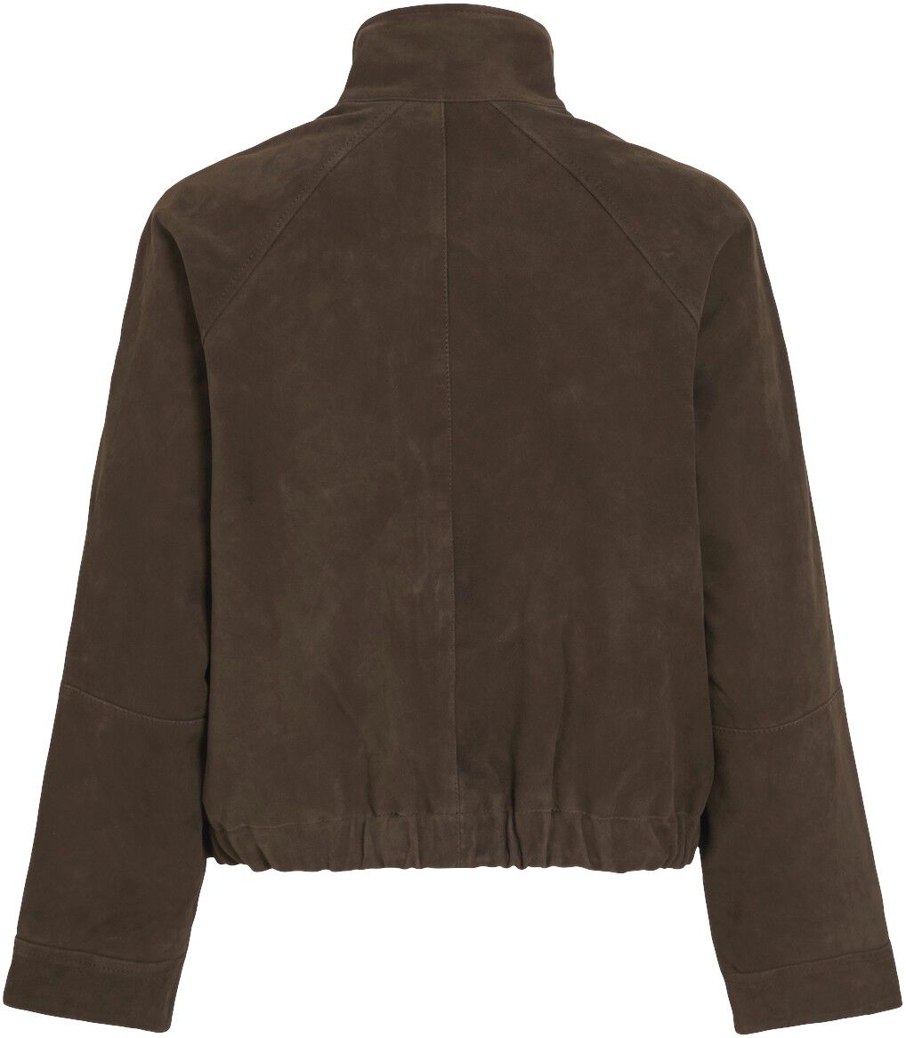 Roususie L/S Suede Jacket/Pf