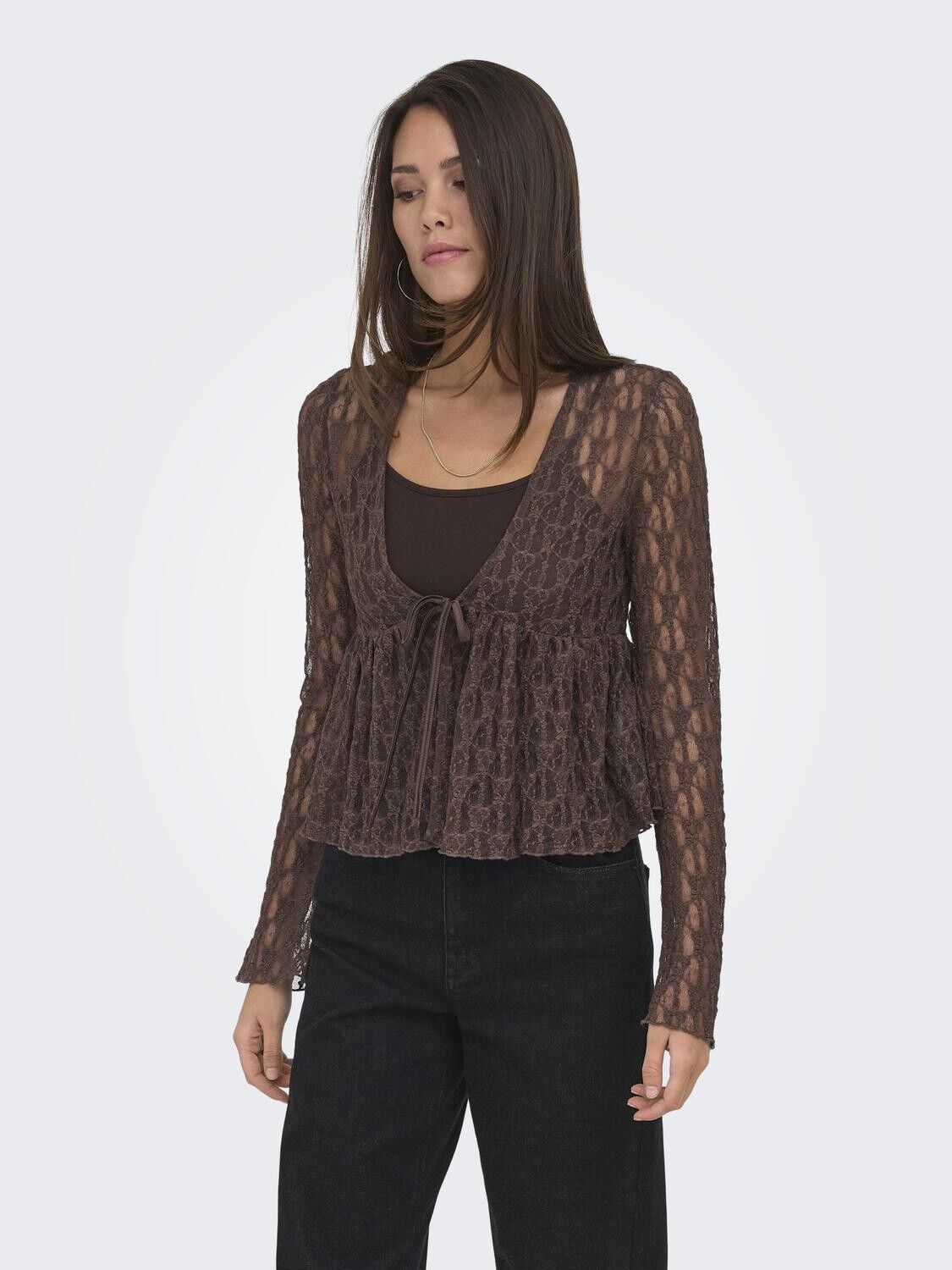 Onlaya Tube Lace Cardgian Jrs