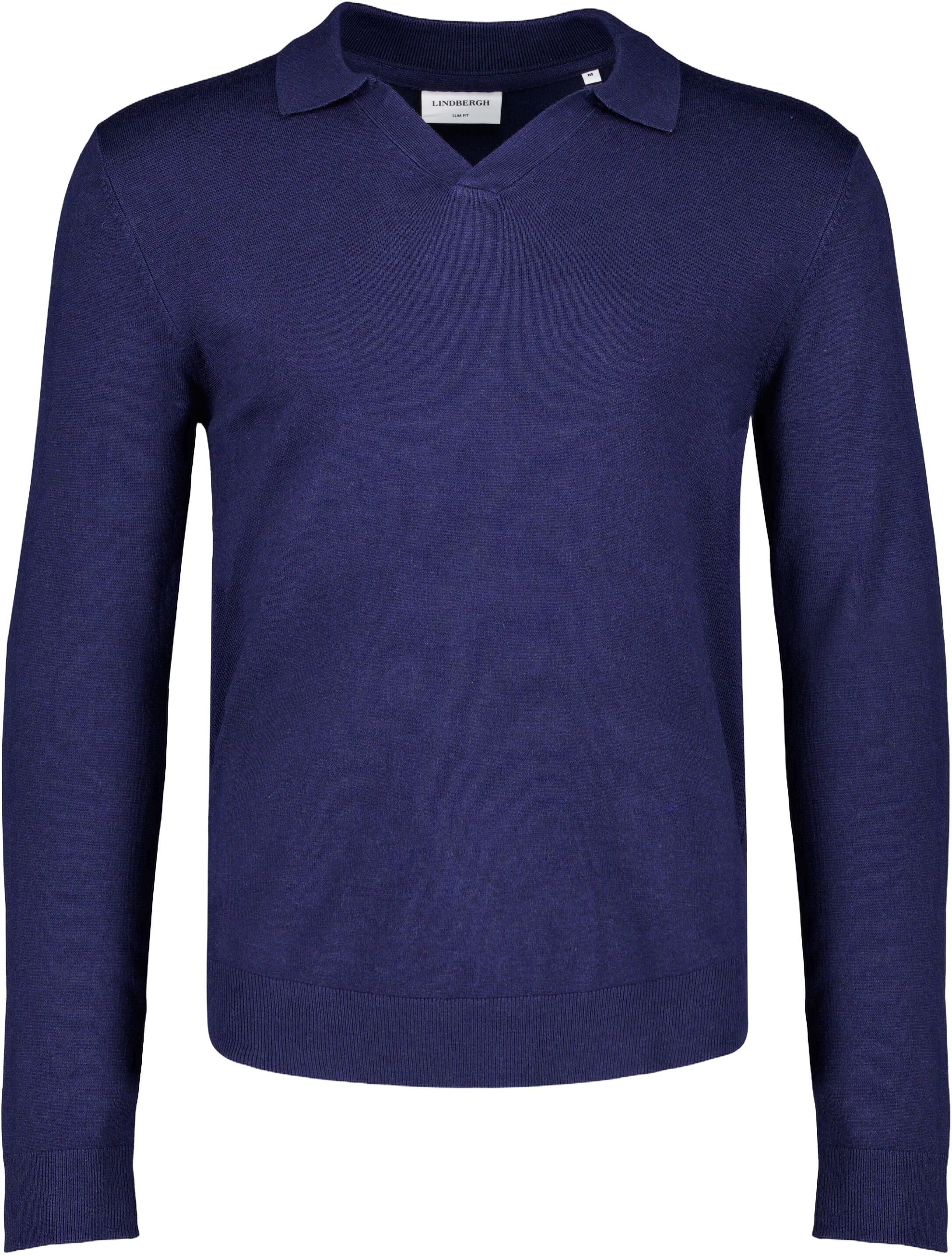 Ecovero L/S v-neck polo