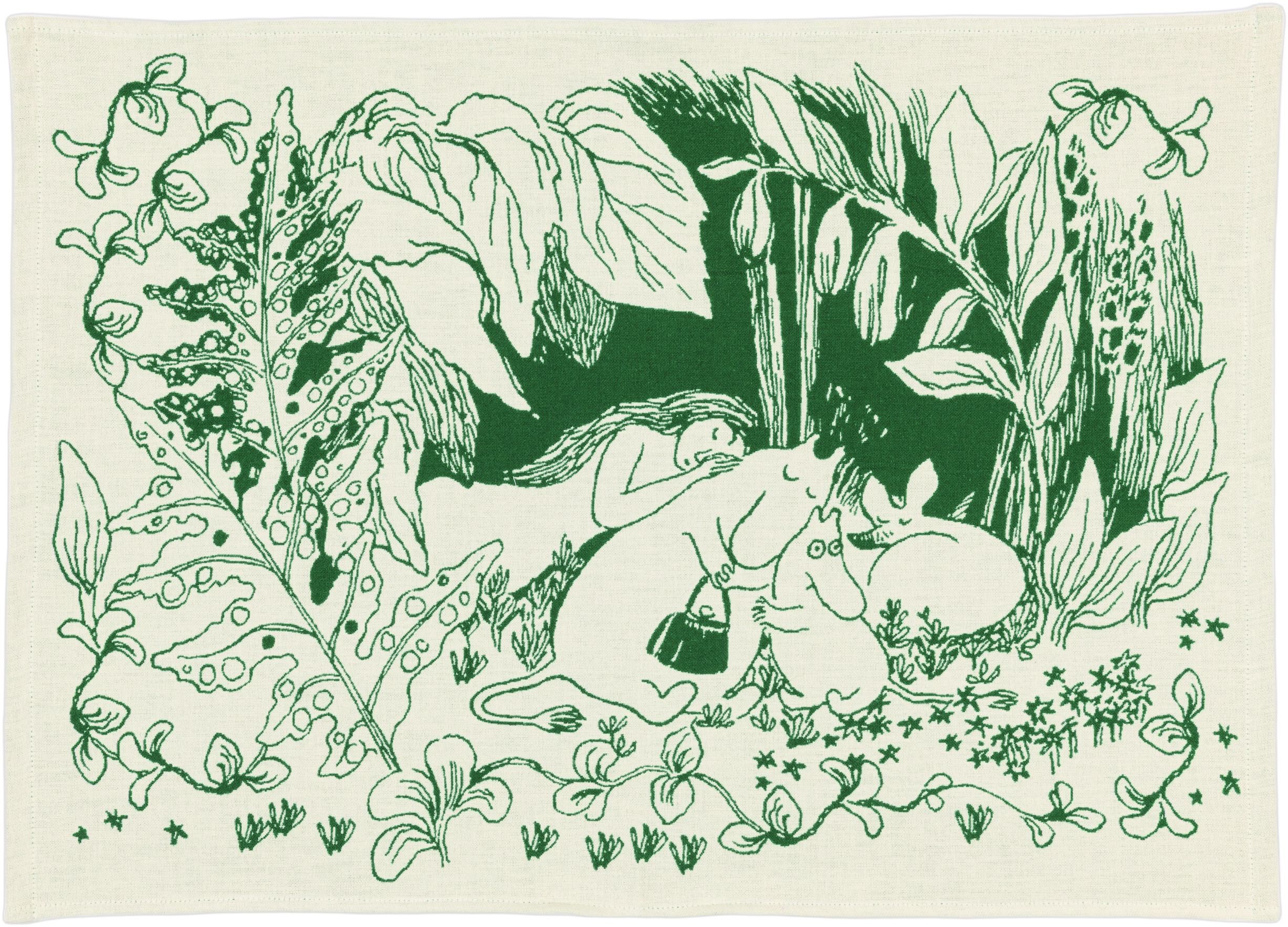 Moomin Arabia 45x65cm viskestykke Mumidag 2025 GOTS