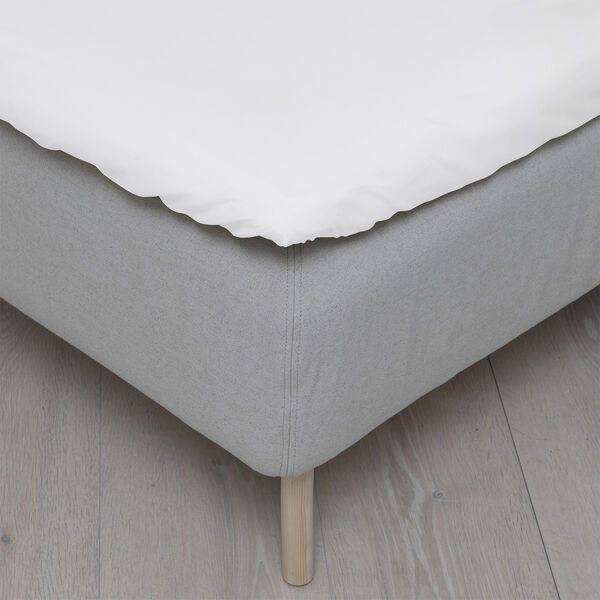 Ekstra fin bomuld lagen hvid