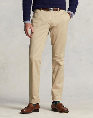Stretch Slim Fit Cotton Chino