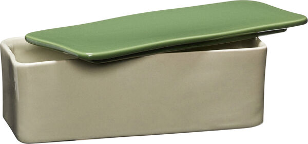 Amare Skrivebordsordner Small Sand/Grøn