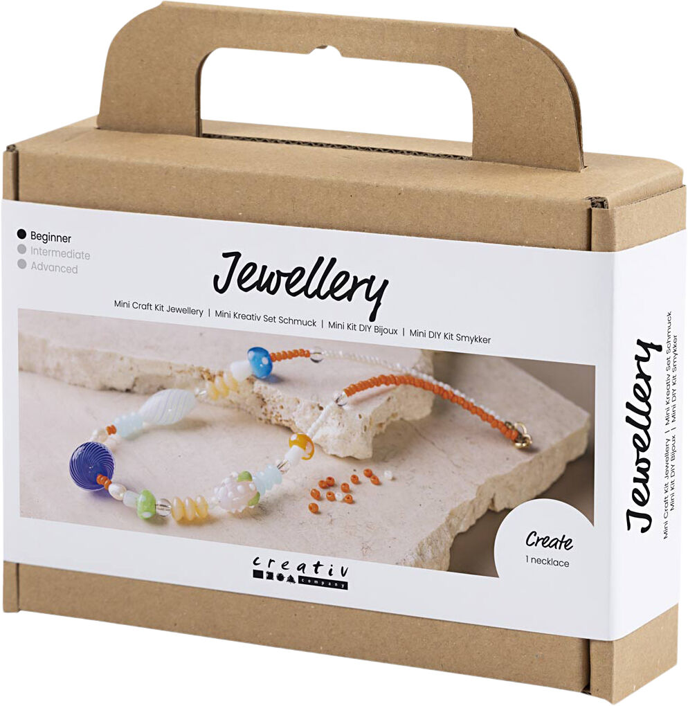Mini DIY Kit Smykker, Chunky halsk&aelig;de