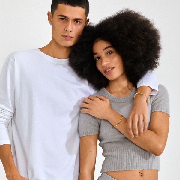 ALAIA bangle gold-plated