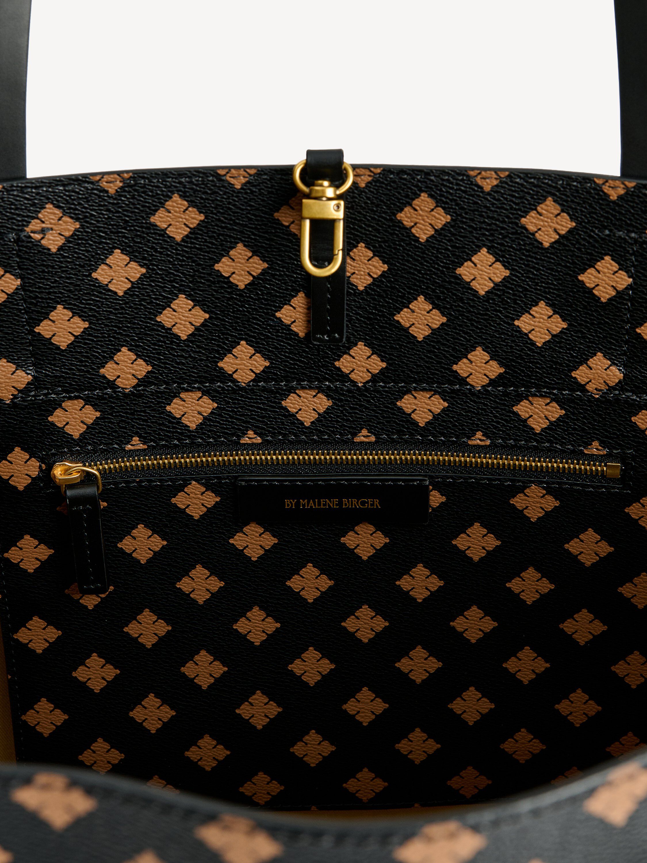 Abi totebag med print