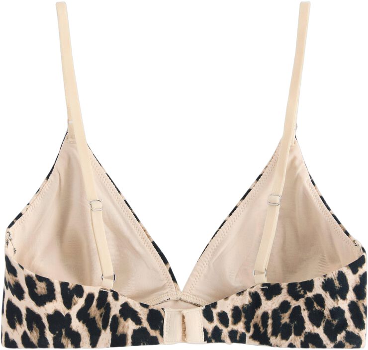 Comfy, unpadded soft bra in cotton