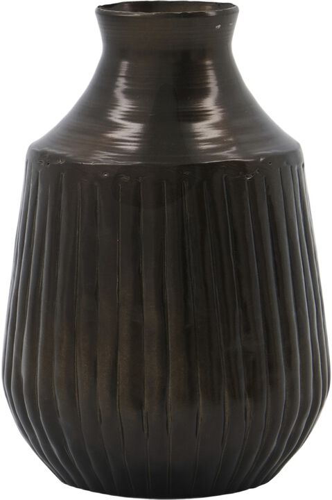 Vase, HDGroove, Antikk brun