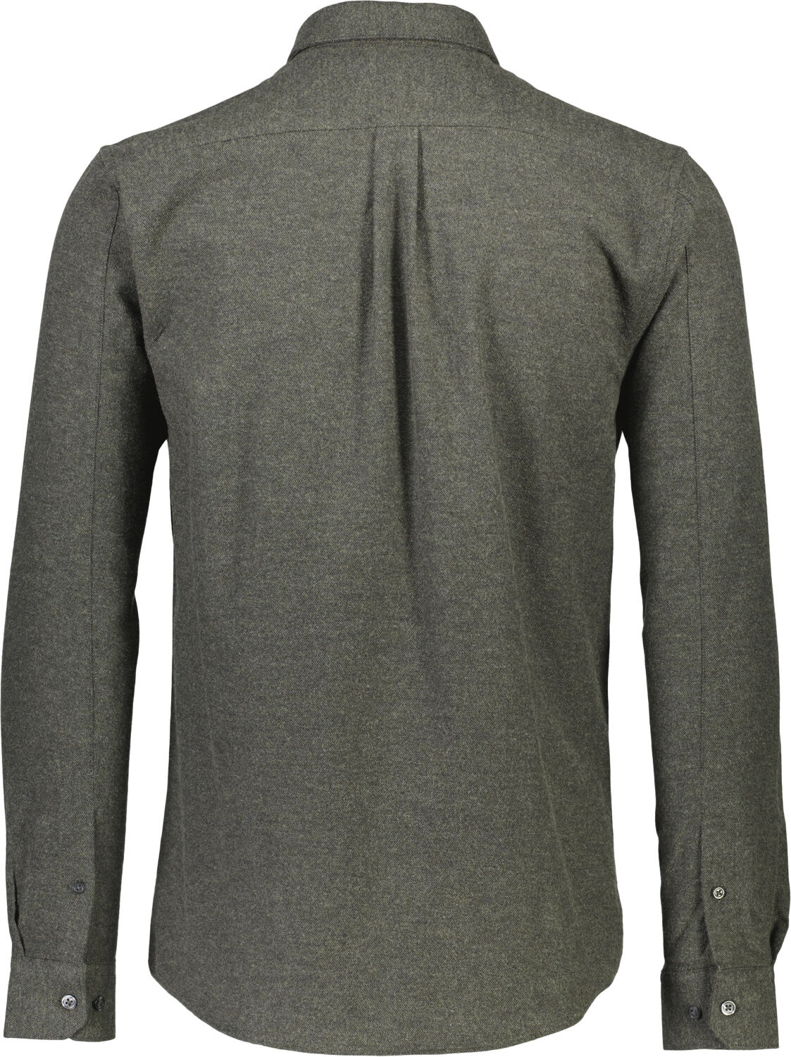 Brushed twill shirt L/S