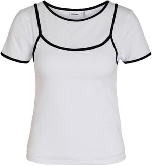 NMKERRY S/S DOUBLE LAYER TOP /TNT14
