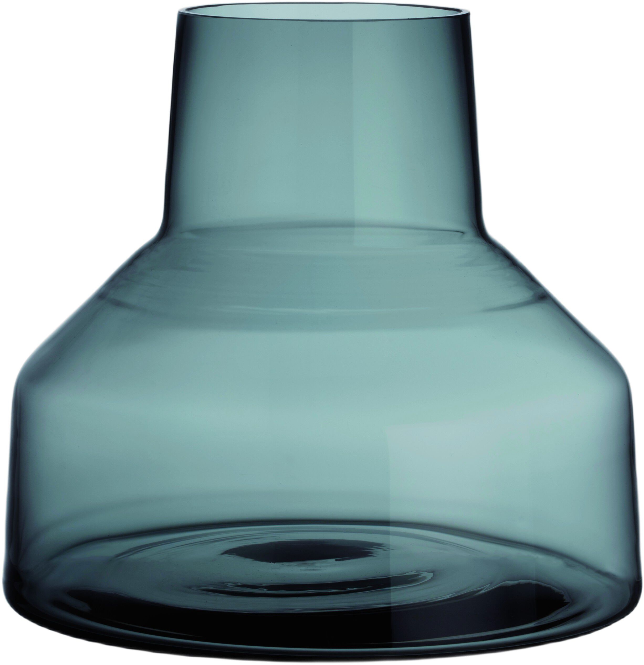 Solare kort vase 220x200mm st&aring;l gr&aring;