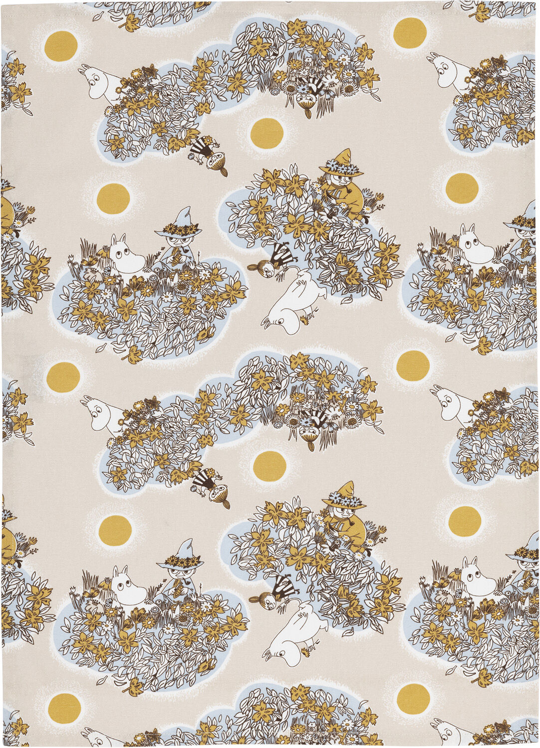 Moomin Arabia 50x70cm viskestykke Venner For Evigt GOTS