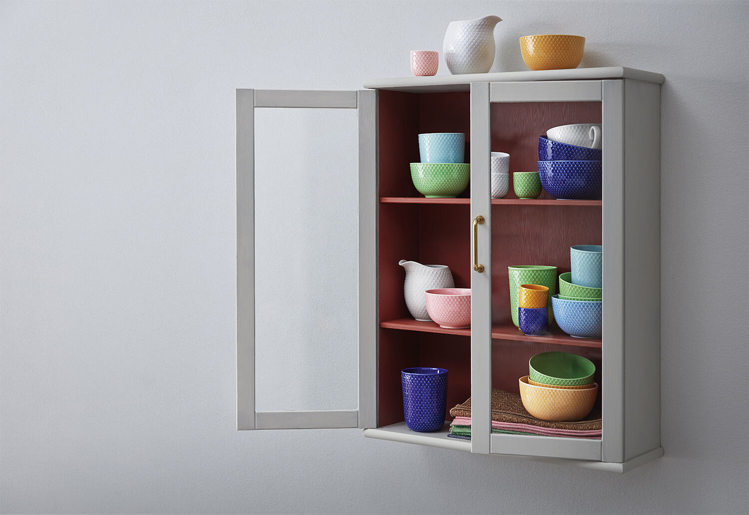 Rhombe Color Sk&aring;l &Oslash;11 cm gul porcel&aelig;n