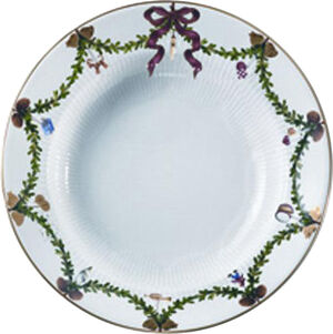 Star Fluted Plate Deep 24,5cm