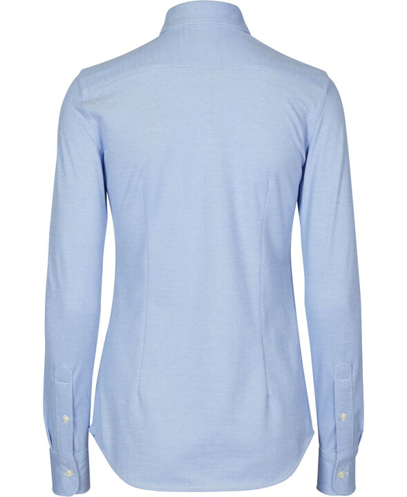 Knit Cotton Oxford Shirt