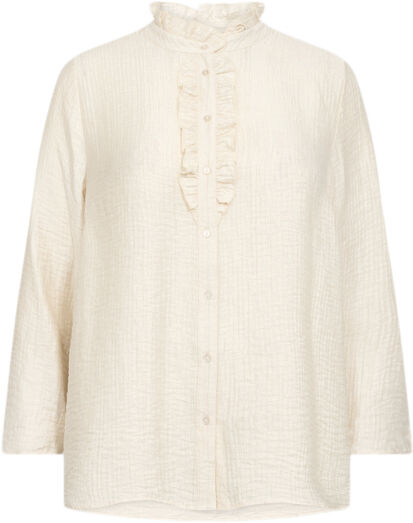 Curvy WA-CAYSA 8 Skjorte Creme