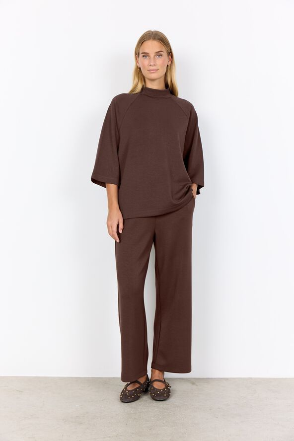 SC-BANU 261 Bluse Mørk brun