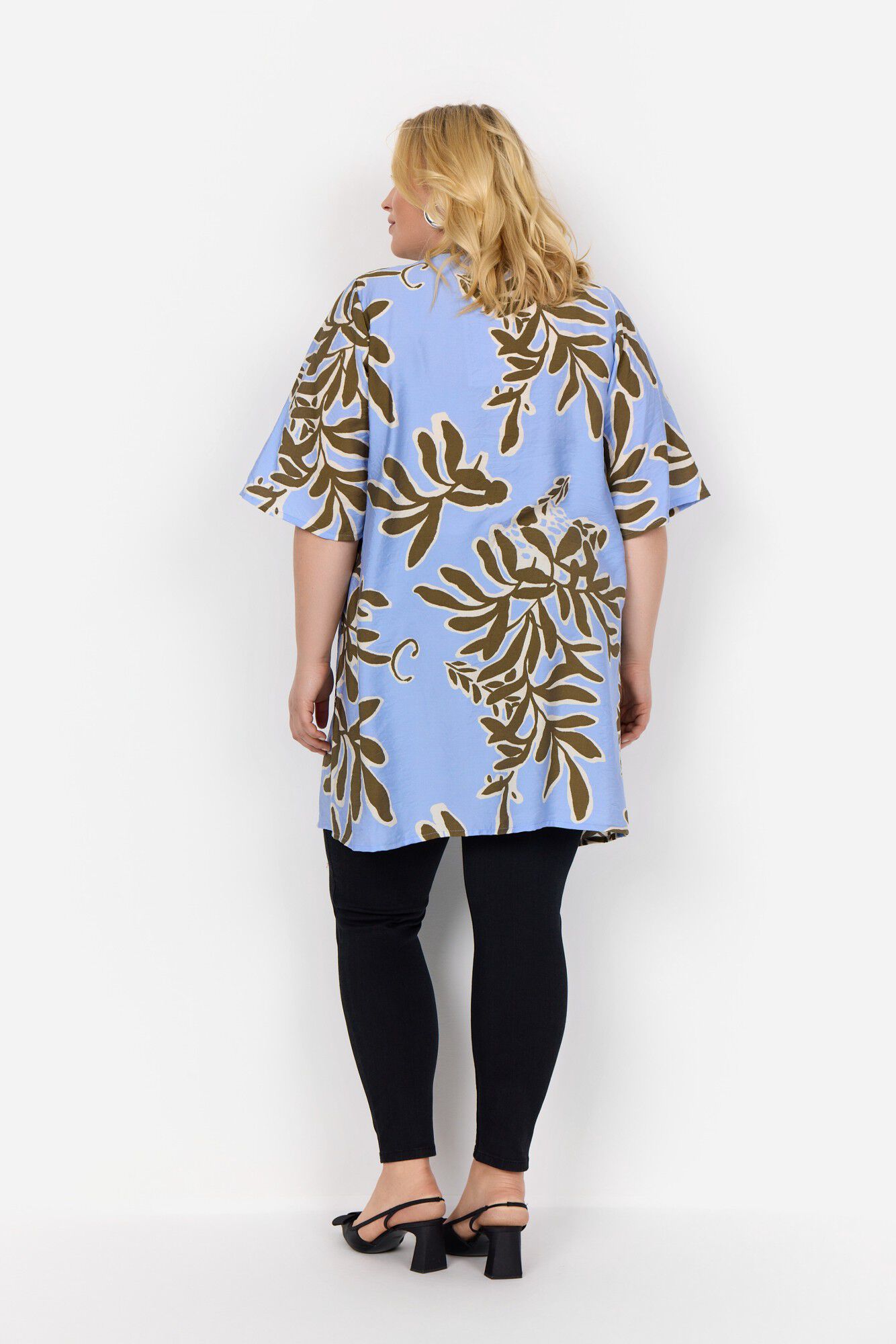 Curvy WA-LINNEA 3 Tunika Lysebl&aring;