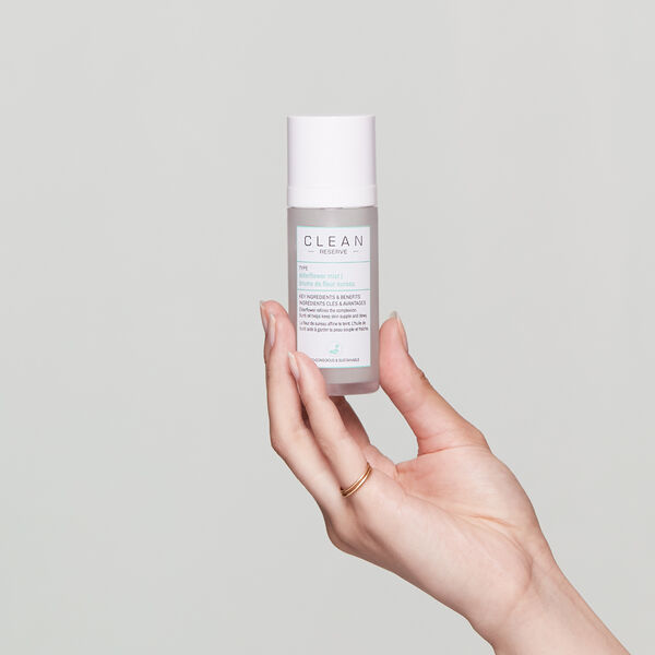 Clean Reserve Hair & Body Elderflower Face Mist
