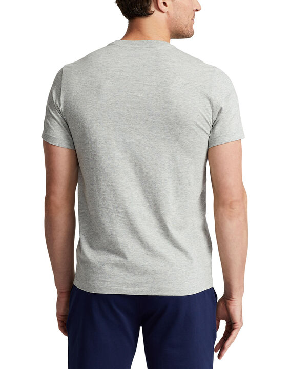 Cotton Jersey Crewneck Sleep Tee