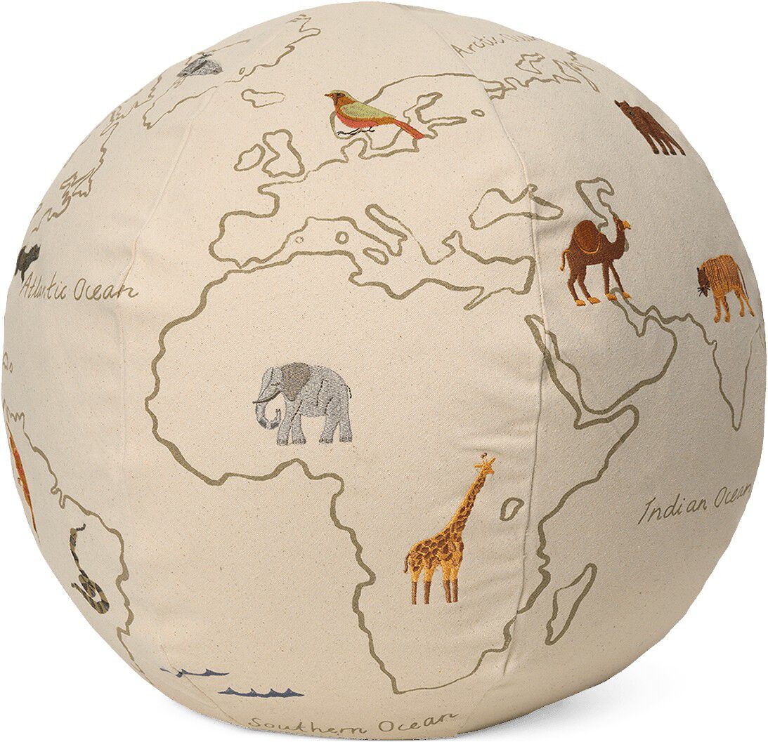 The World Pouf - Off-white