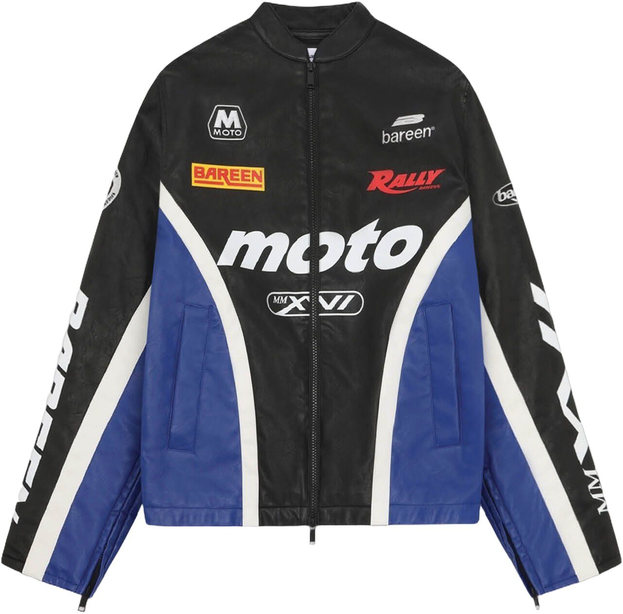 Faux Leather Moto Jacket