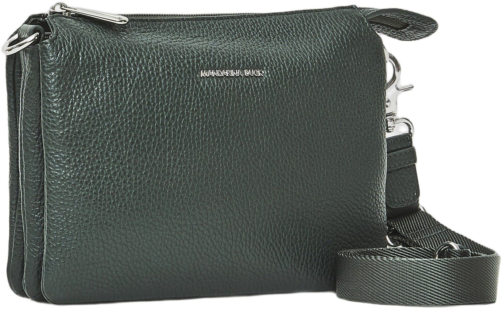 MELLOW LEATHER POCHETTE / PINE GREEN