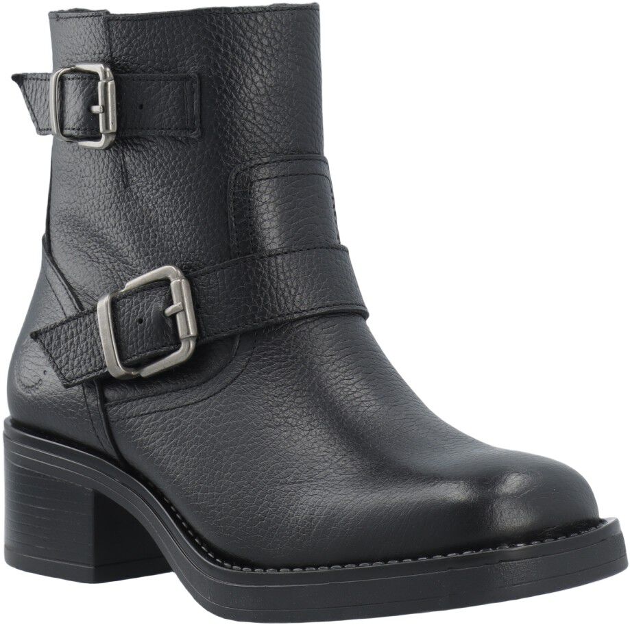 CASRIKKE Warm Biker Boot W. Inside Zip Leather
